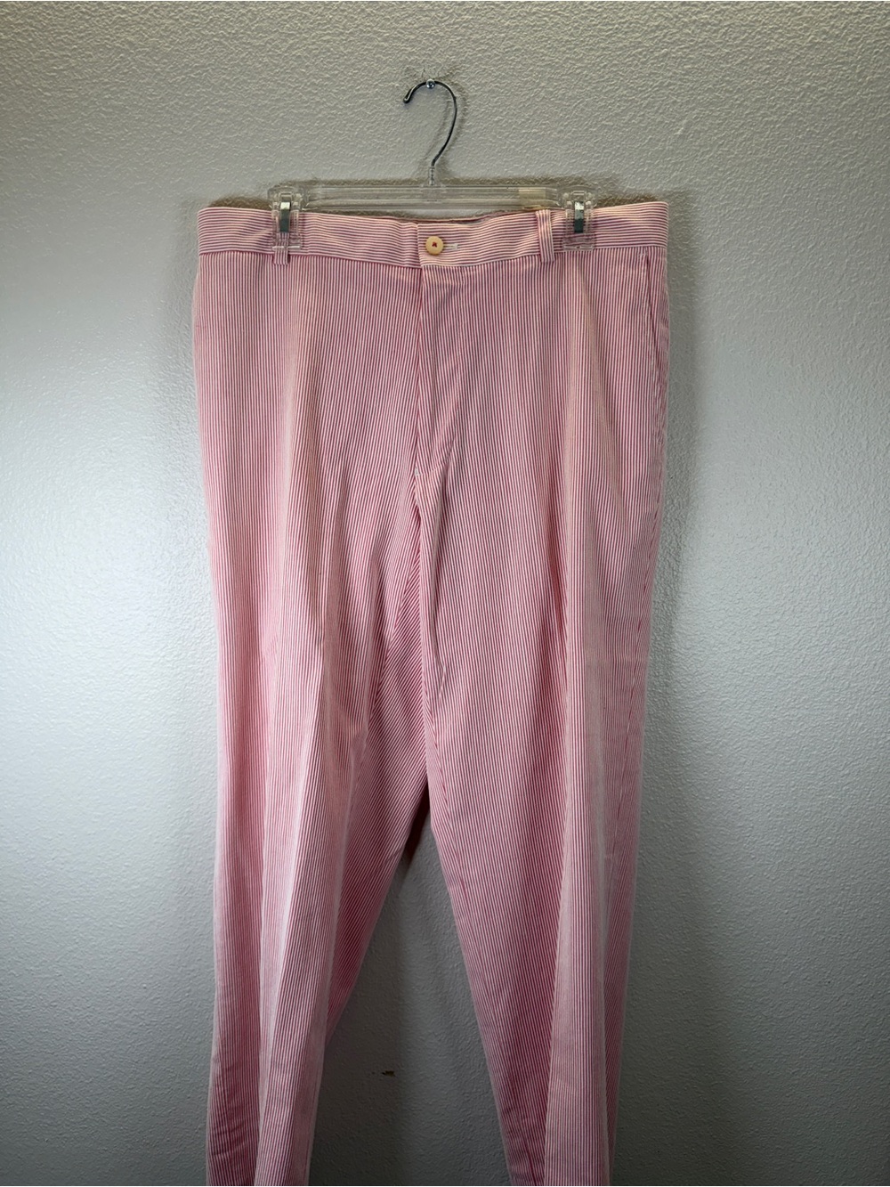 Southern Tide Blush Pink Seersucker Chinos